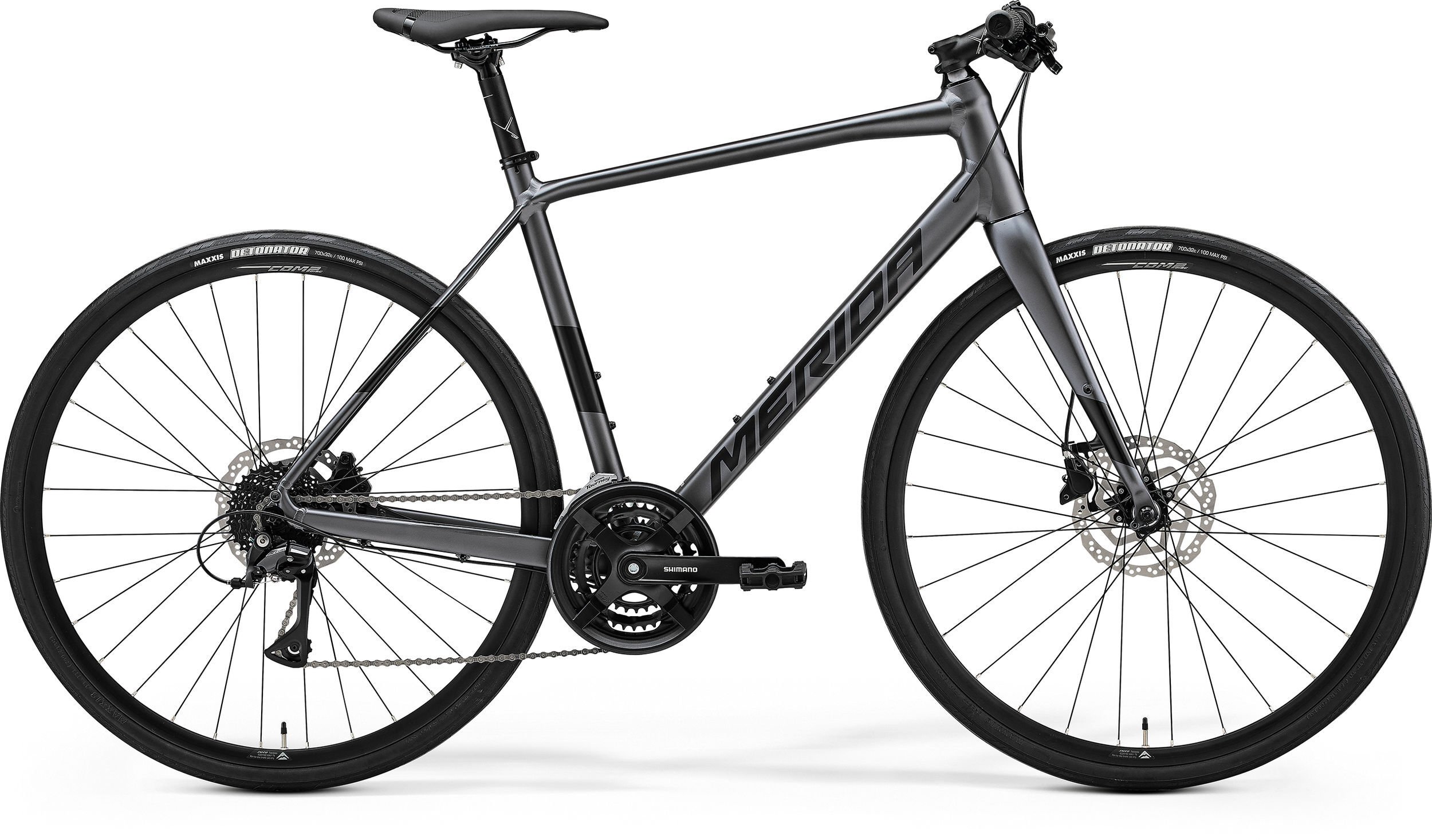 Merida SPEEDER 100 28" 2025 Silk Dark Silver(Black)