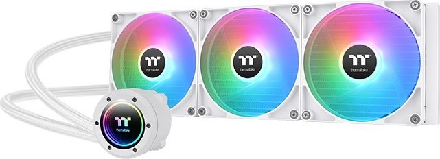 Chłodzenie wodne Thermaltake Thermaltake TH420 V2 ARGB Sync All-In-One Liquid Cooler Snow Edition, water cooling (white)