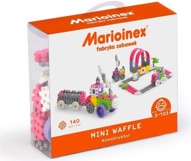 Marioinex Mini Waffle 140 elementów Konstruktor