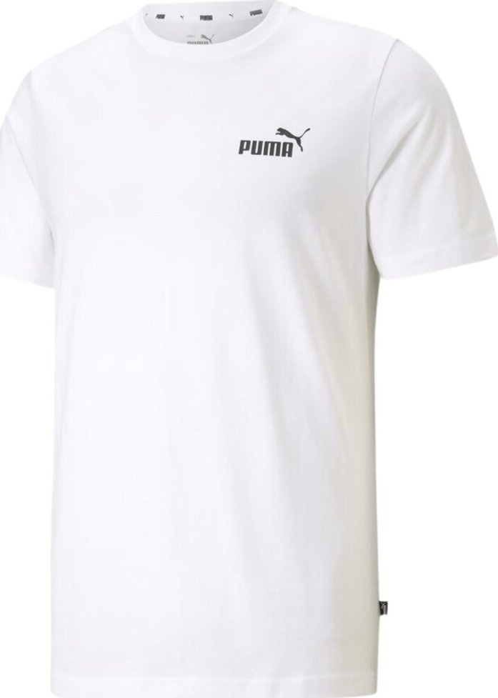 Puma Koszulka męska Puma ESS Small Logo Tee biała 586668 02 2XL