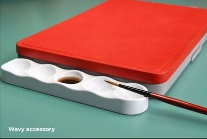 Redgrass Games : Wet Palette v2 Wavy Accessory