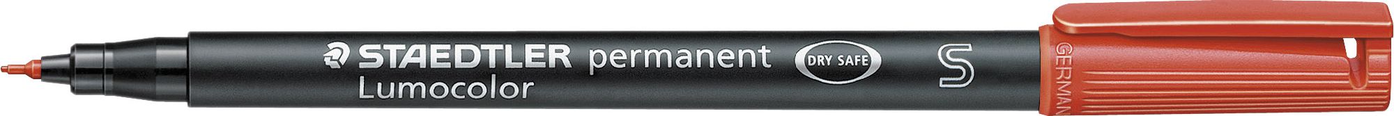Staedtler Foliopis Lumocolor S 0,4mm czerwony (ST1086)