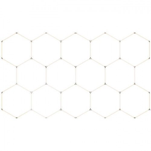 Lampa LED Hexagon 14L 570W 523x301cm zestaw 6500K