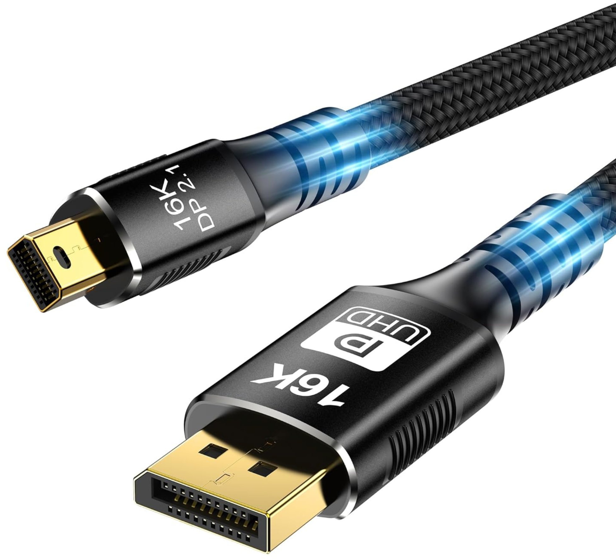 Kabel Reagle DisplayPort Mini - DisplayPort 1m srebrny