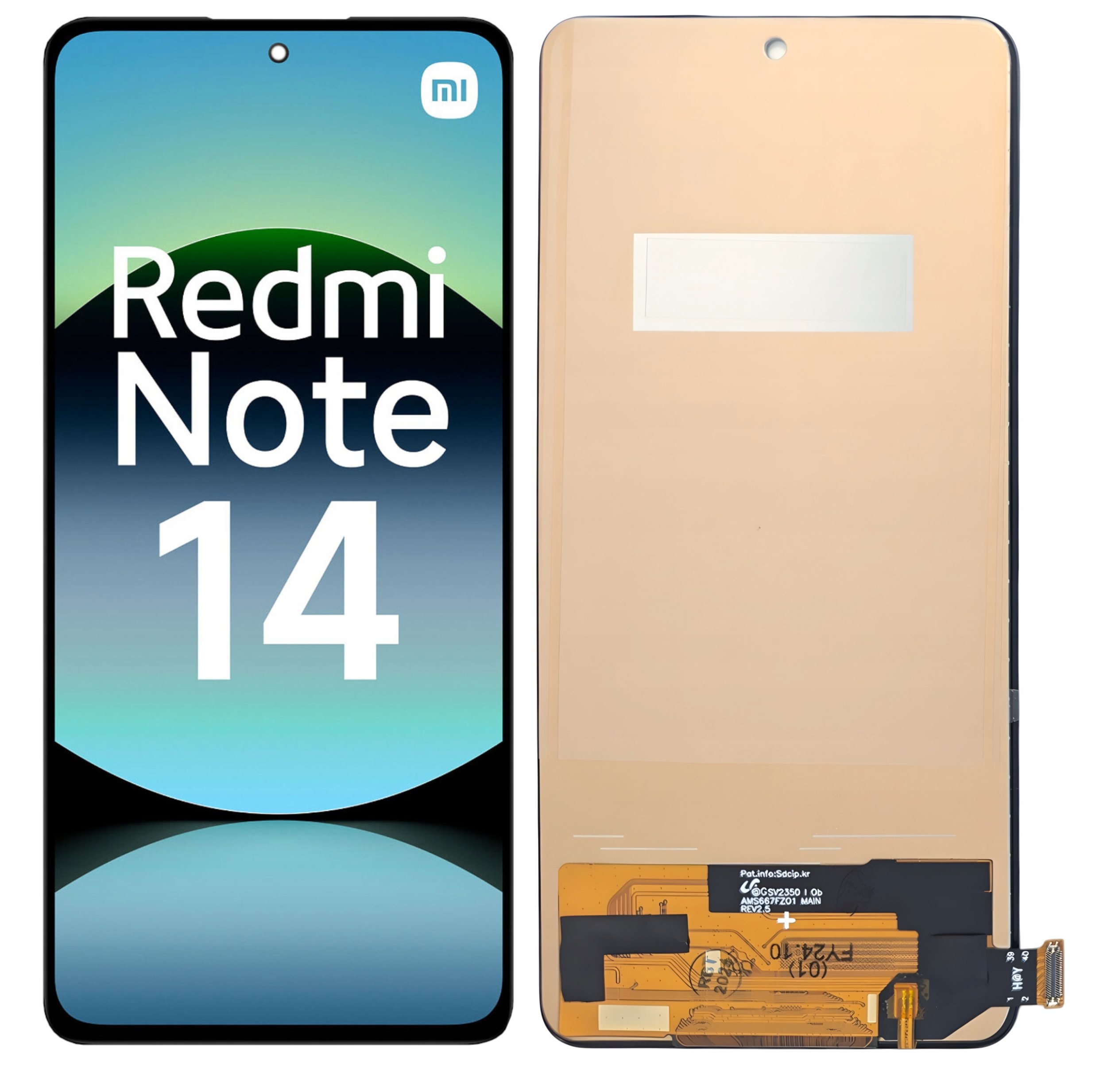WYŚWIETLACZ EKRAN LCD DOTYK DO XIAOMI REDMI NOTE 14 4G INCELL 24117RN76G
