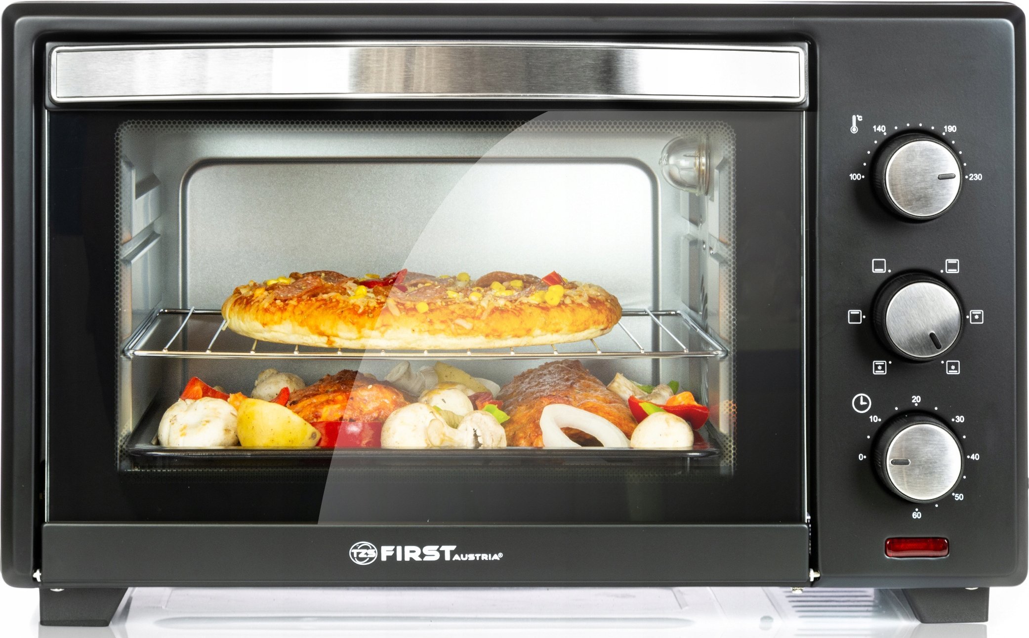 Mini piekarnik First First Austria Elektrinė orkaitė First FA-5044-1(35L)