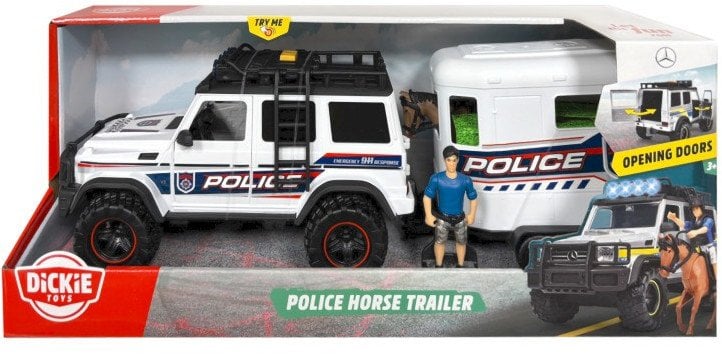 AUTO POLICJA DZ/SW PRZYCZEP 42X17X13 MERCEDES 6