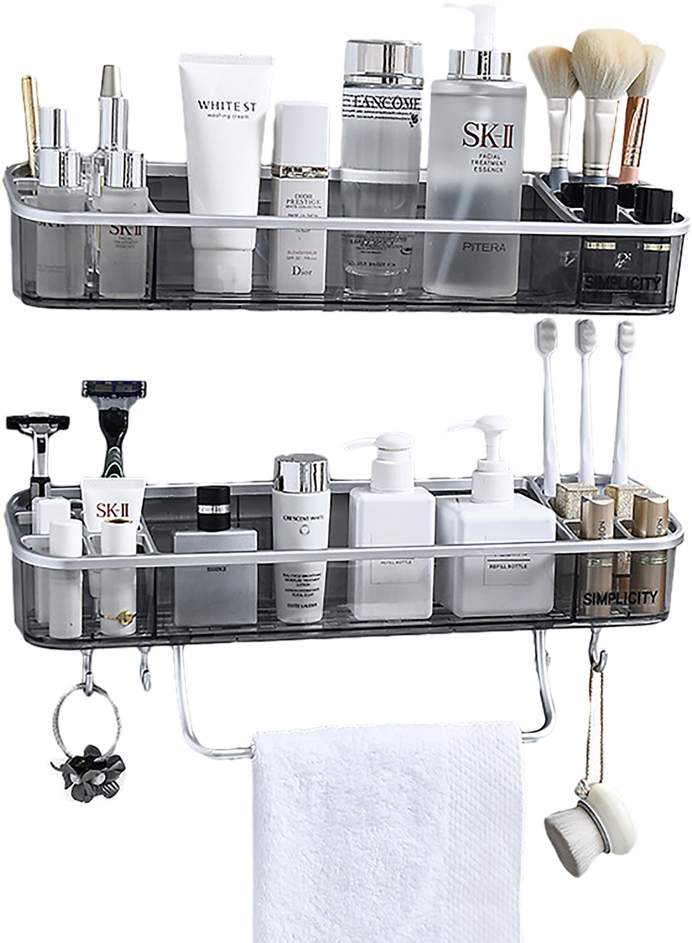 PÓŁKA Łazienkowa PRYSZNICOWA PODWÓJNA Kuchenna