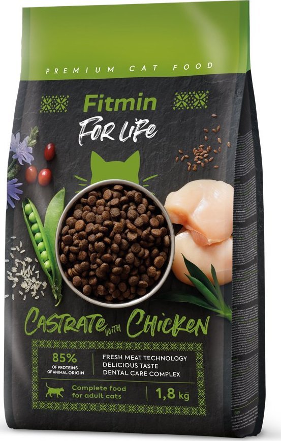 Fitmin Cat For Life Castrate Chicken 1,8kg