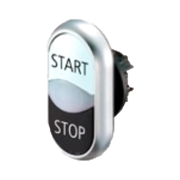 Eaton Przycisk podwójny M22-DDL-WS-GB1/GB0 - 216708