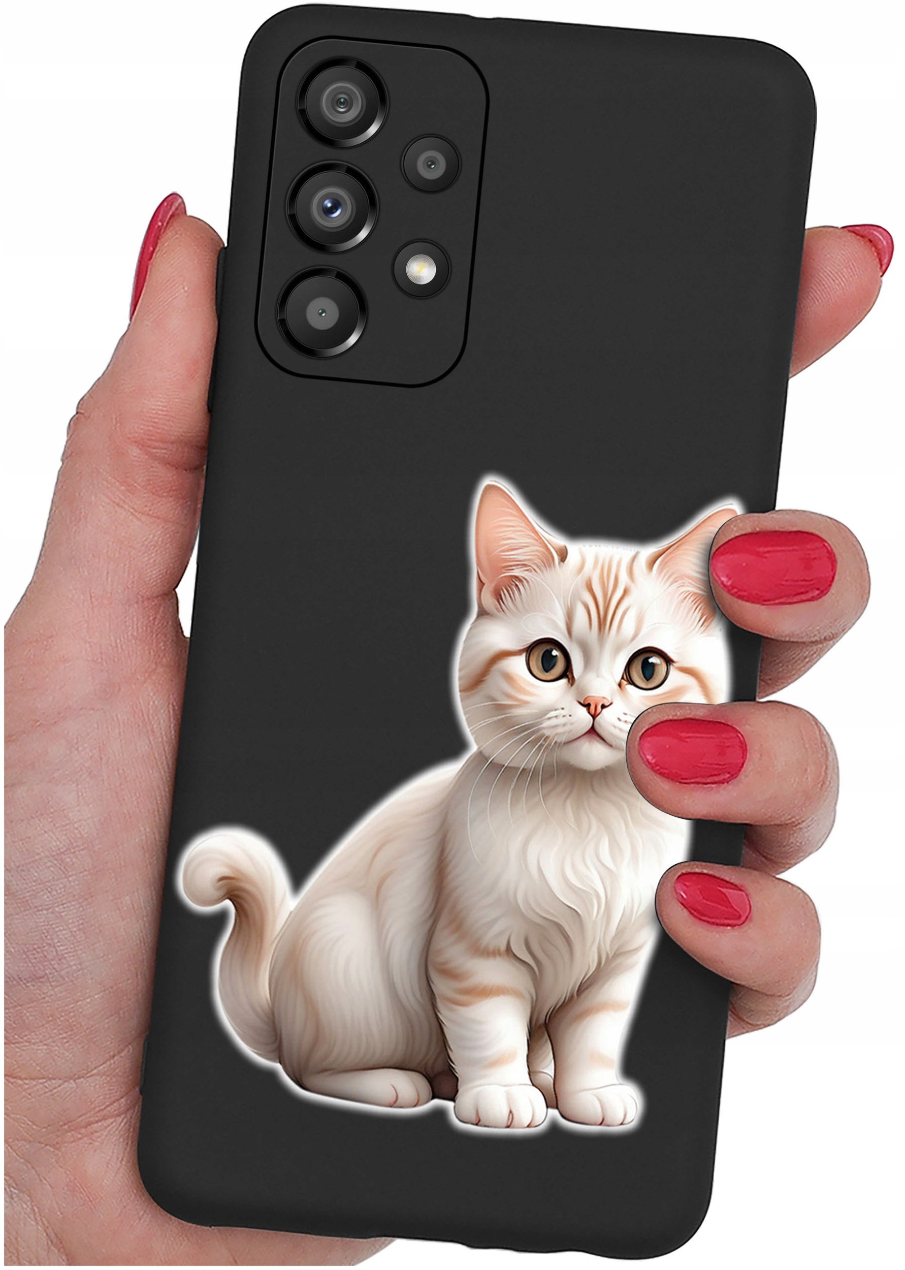 Etui do Samsung Galaxy A33 5G WZORY |SILIKONOWE MATT CASE + SZKŁO 9H