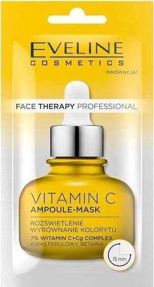 Eveline Eveline Face Therapy Professional Maska-ampułka Vitamin C 8ml
