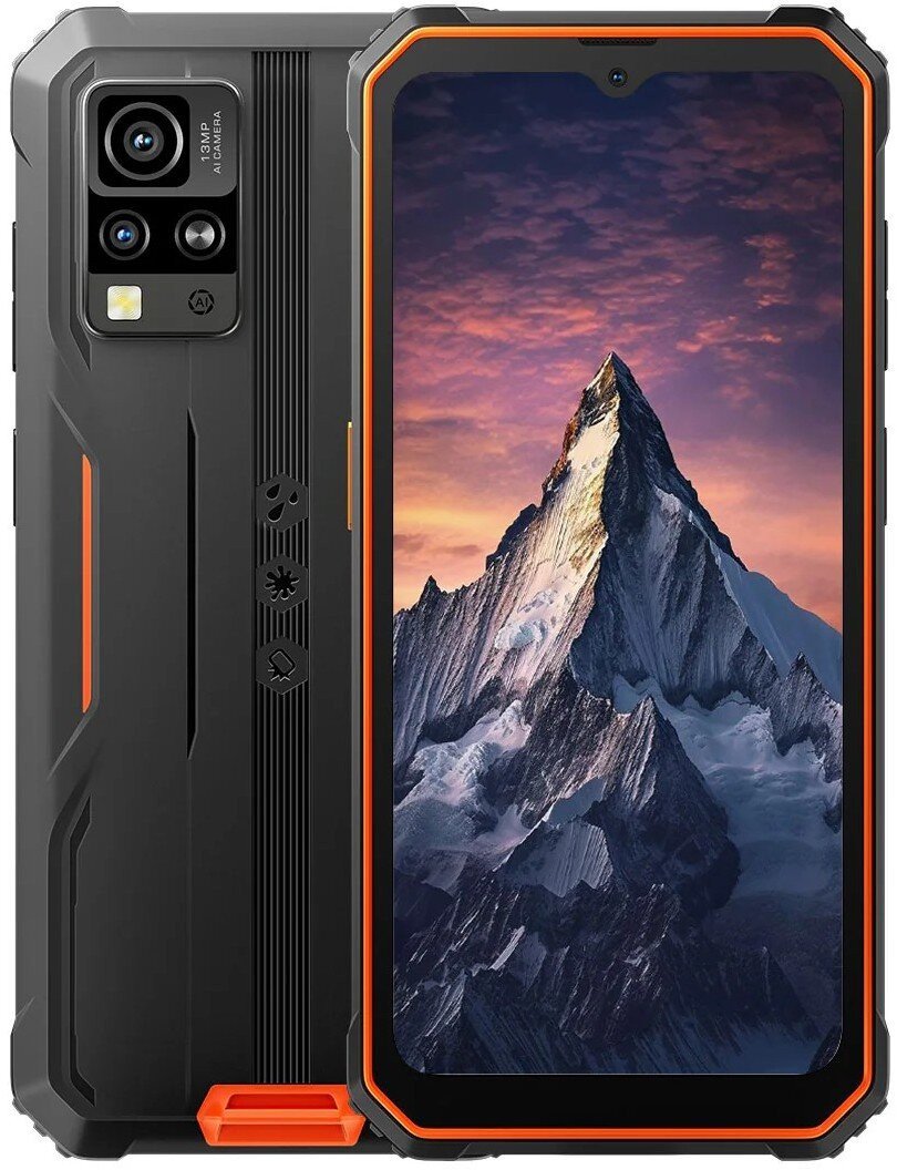 Smartfon Blackview BV4800 Pro 4/128GB Czarno-pomarańczowy (BV4800Pro-OE/CHOUT/BV)