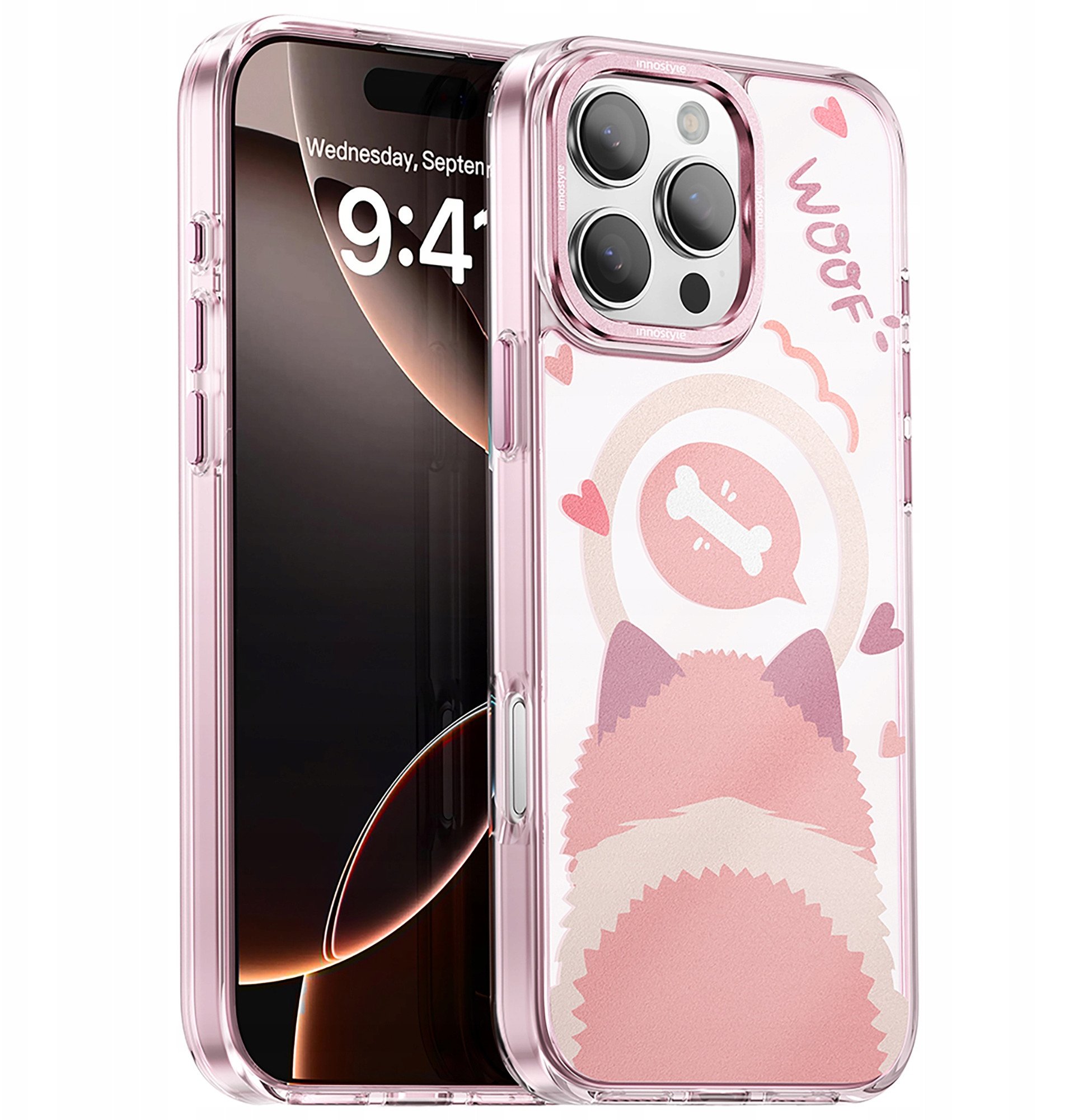 INNOSTYLE ETUI MAGNETYCZNE CASE WZMOCNIONE DO MAGSAFE IPHONE 16 PRO MAX