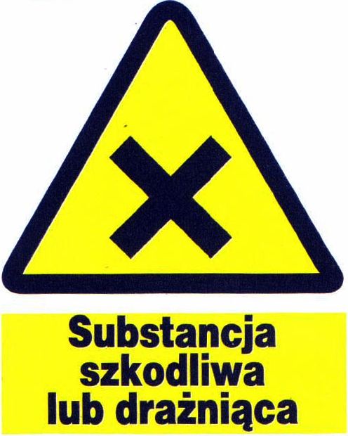 Mój dom Zoo-23 - Uwaga Substancja Szkodliwa Lub Drażniąca