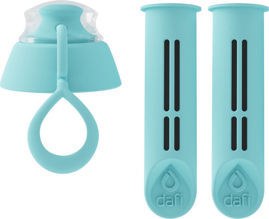 Wkład filtrujący Dafi do butelki + zakrętka Miętowy 2 szt.