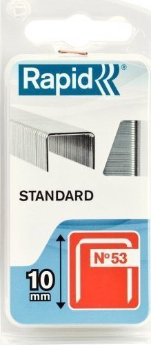 Rapid Zszywki Rapid z drutu cienkiego nr 53 (10 mm) - 1060 szt.