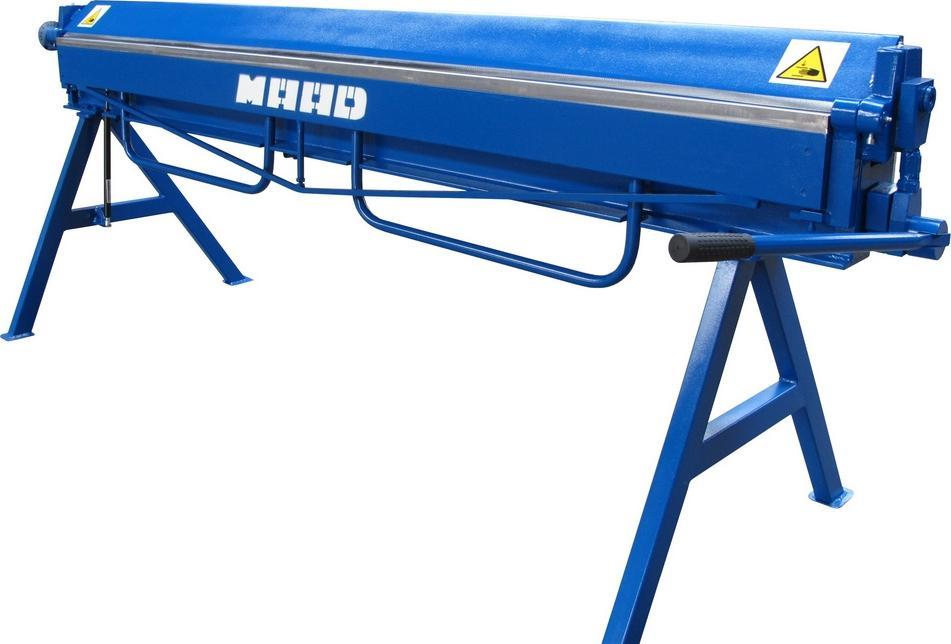 Maad MAAD ZG-2500 /1.2 ZAGINARKA GIĘTARKA KRAWĘDZIARKA DEKARSKA DO BLACHY Z CIĘCIEM MAAD ZG-2500 /1.2 mm