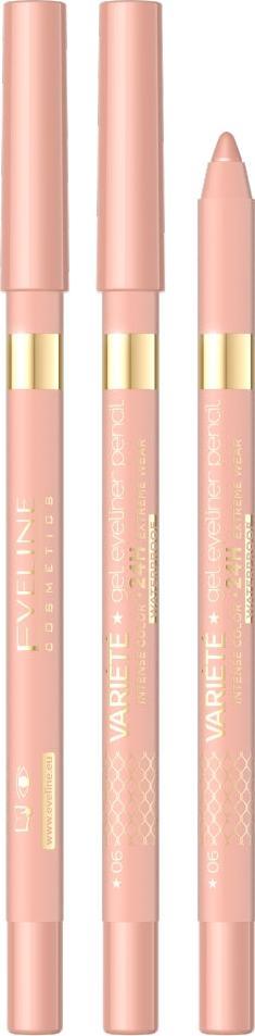 Eveline EVELINE_Variete żelowa wodoodporna kredka do oczu 06 Champagne 9g