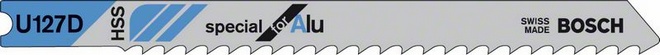 Bosch Brzeszczot do wyrzynarek Special for Alu U 127 D 3szt. 2608631512