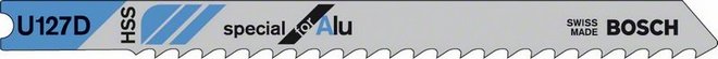 Bosch Brzeszczot do wyrzynarek Special for Alu U 127 D 3szt. 2608631512