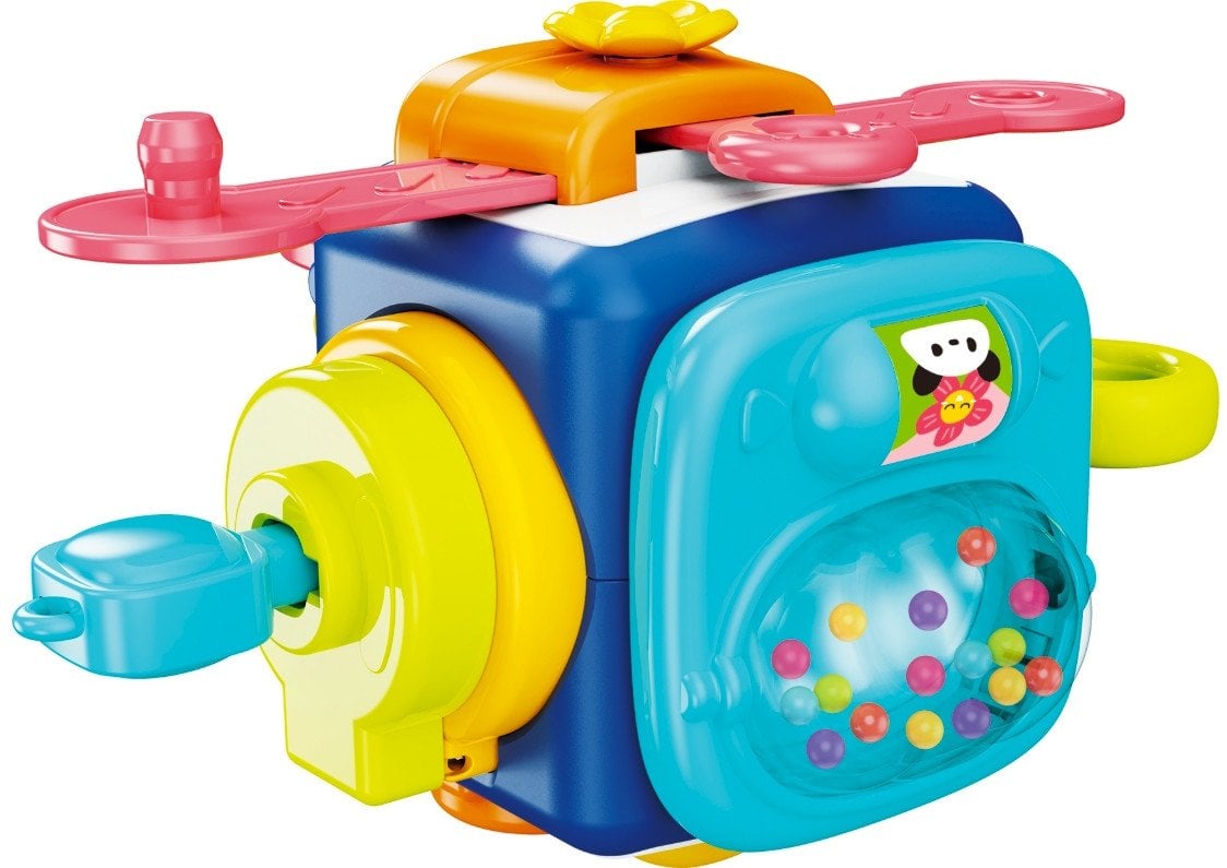 Kostka sensoryczna edukacyjna dla dzieci pingwinek