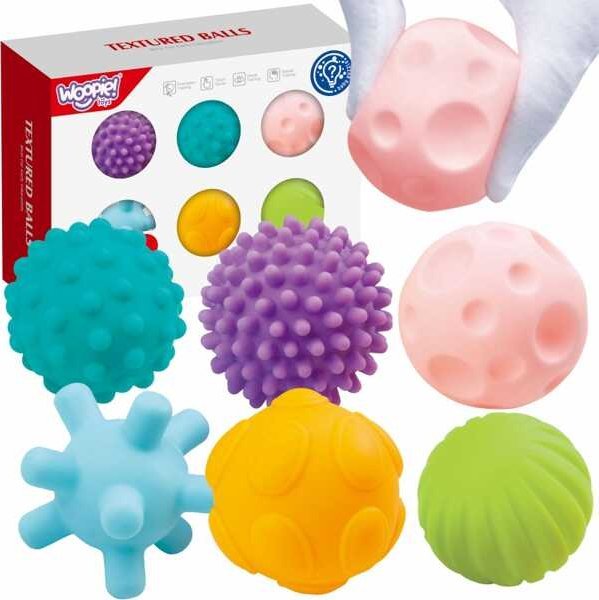 Woopie Klocki Sensoryczne Do Ściskania 6 El.