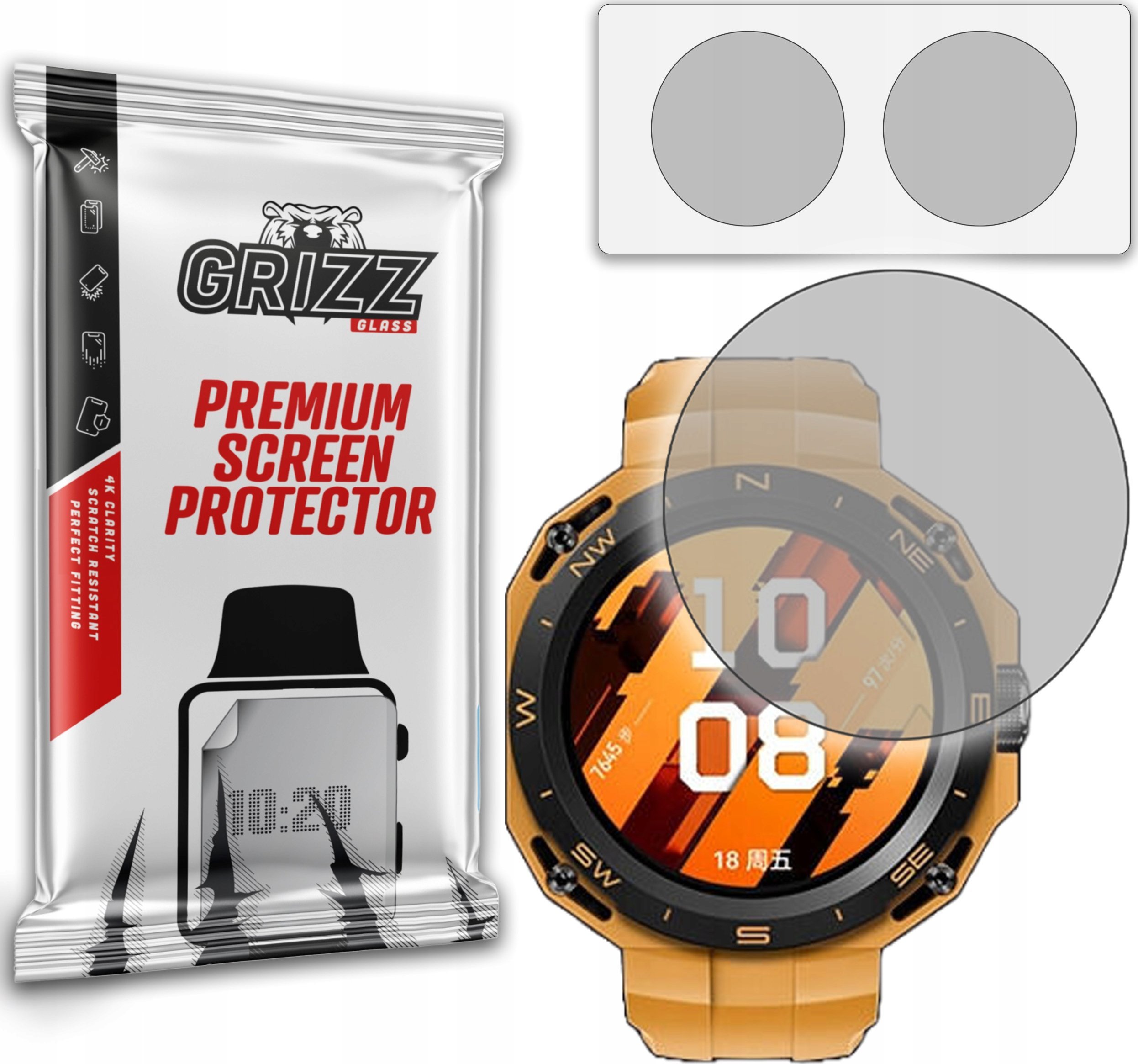 GrizzGlass Folia matowa GrizzGlass PaperScreen Huawei Watch GT Cyber