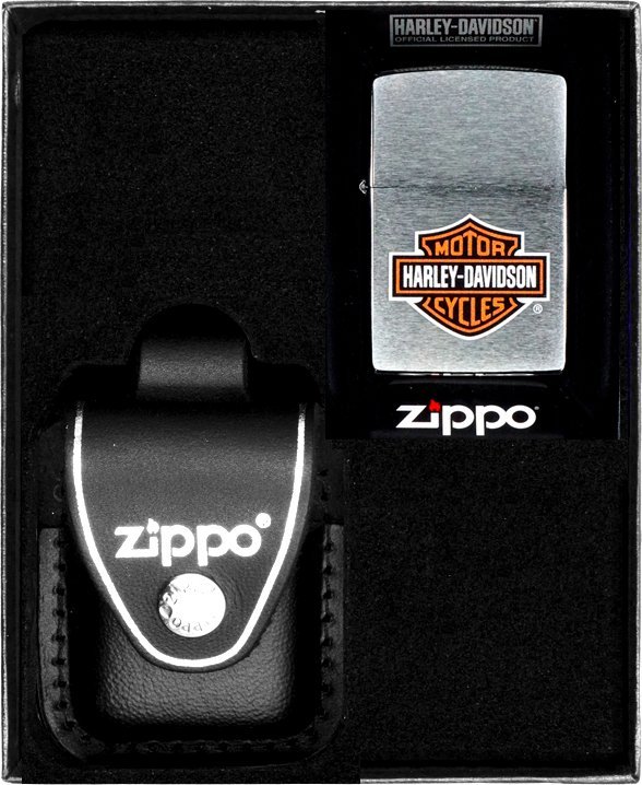 Zestaw ZIPPO Zapalniczka HARLEY DAVIDSON 7 Prezentowy No3