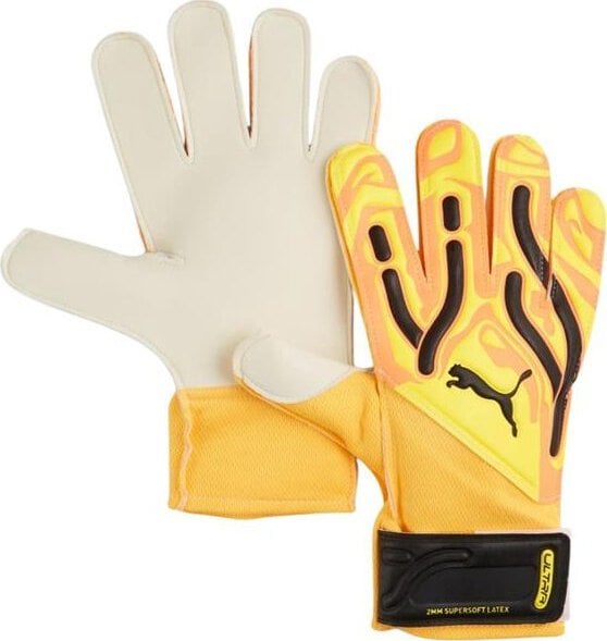 Puma Rękawice bramkarskie Puma Ultra Play RC żółte 41862 09 10
