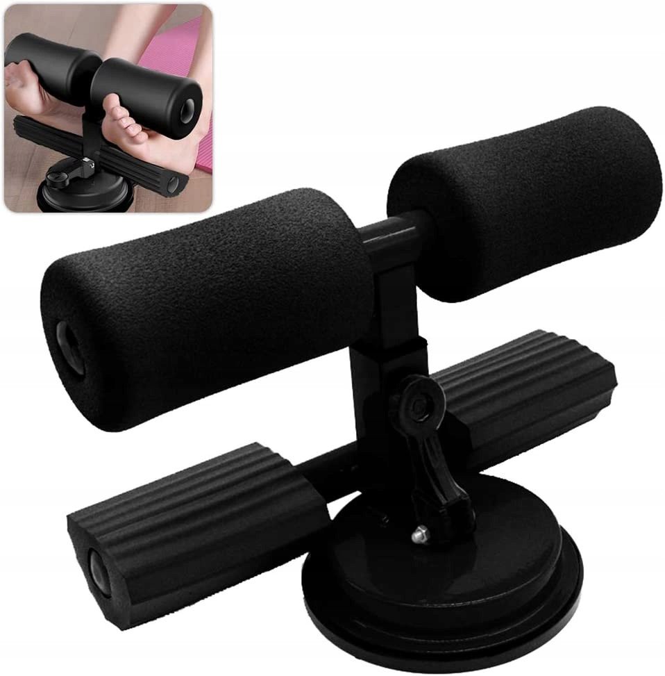 UCHWYT DO BRZUSZKÓW PRZYSSAWKA GUMA DO PILATES FITNESS ZESTAW