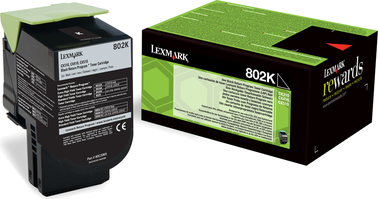 Toner Lexmark 80C20K0 Black Original (80C20K0)