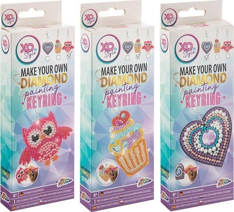 Breloczek Icom Brelok do kluczy DIY Diamond Painting mix