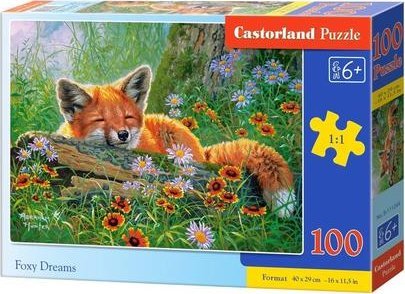 Castorland Puzzle 100 Foxy Dreams CASTOR