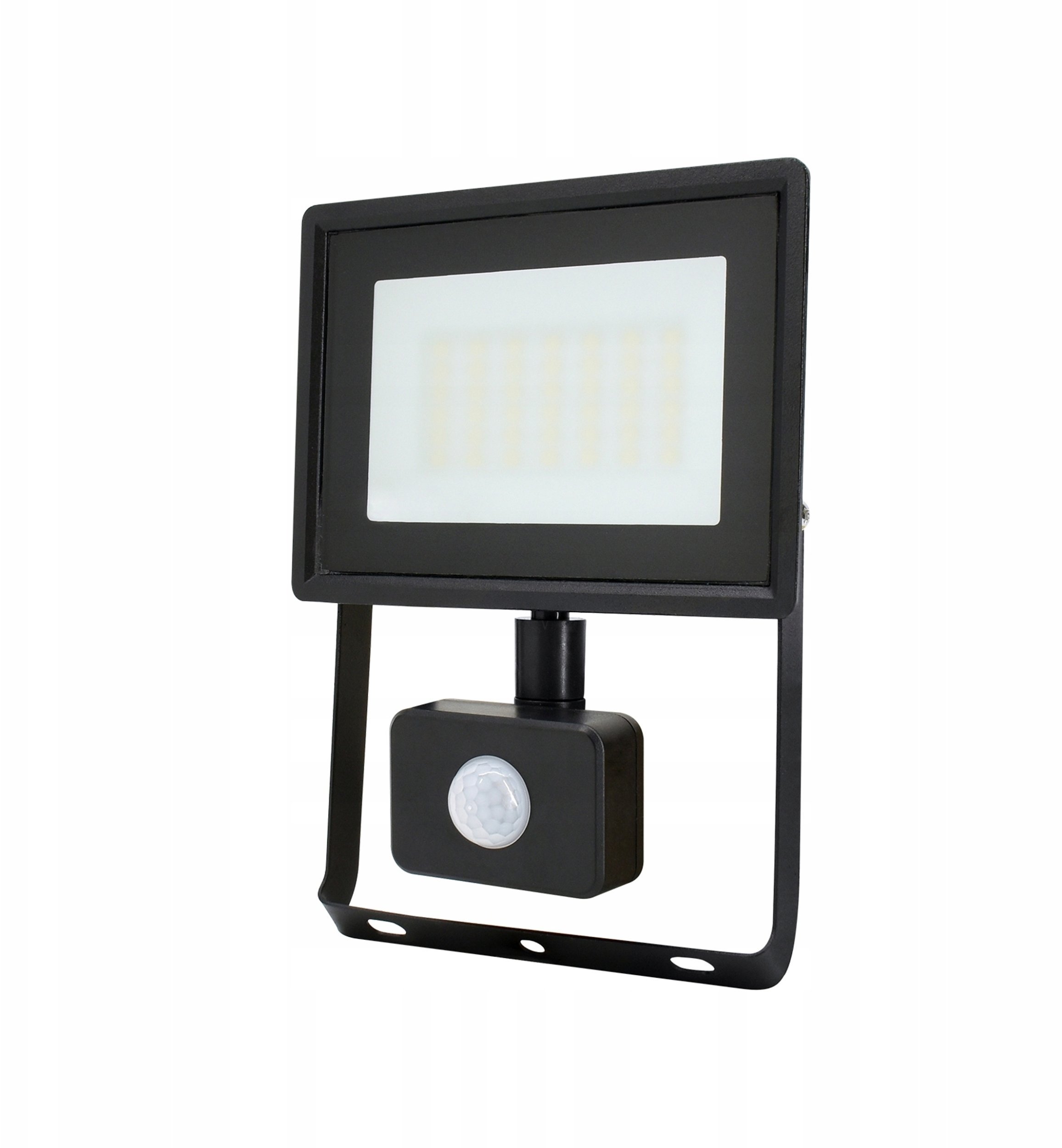 Naświetlacz LED SMD KASTEL2 30W 4000K 2520lm IP65 czarny z czujnikiem ruchu C64-S-LFK2-030BL-4K