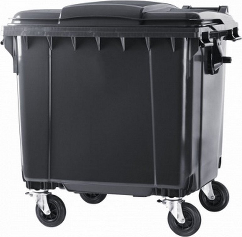 ARS Pojemnik do segregacji odpadów na kółkach pojemność 660 l (kolor grafitowy)