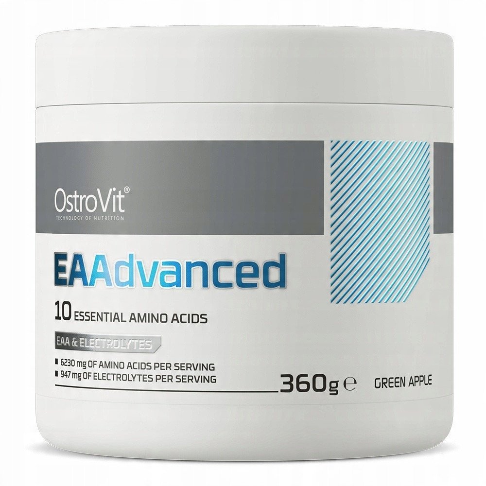 OstroVit EAAdvanced 360 g BCAA o smaku zielonego jabłka one size