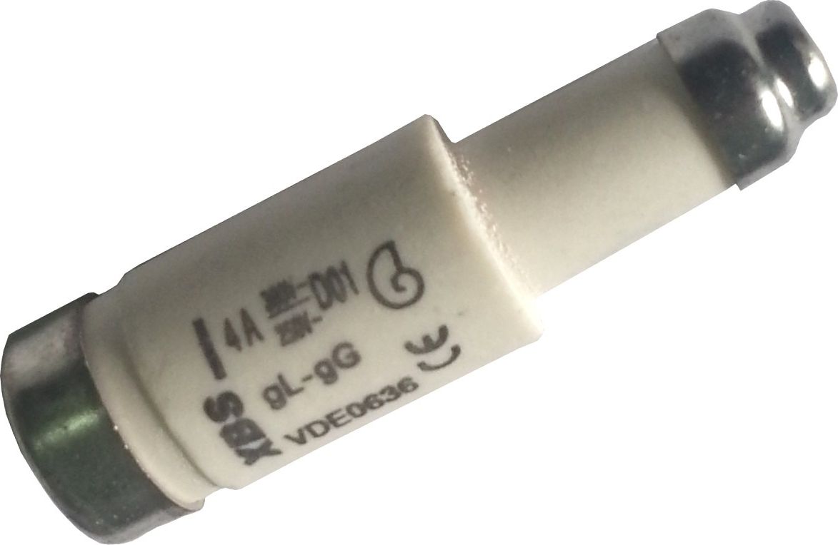 XBS Wkładka bezpiecznikowa topikowa D01 gl-gG 4A E14 400V XBS 3821