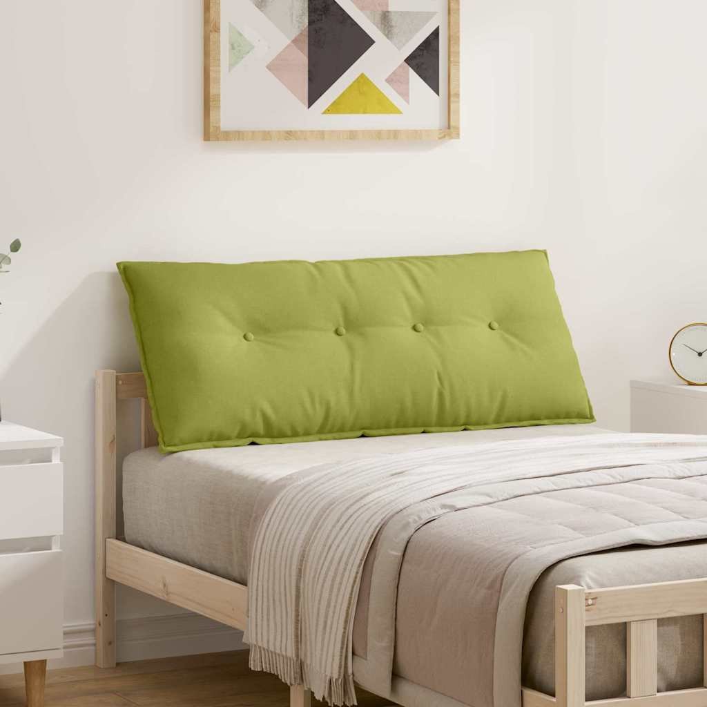 vidaXL Poduszka na plecy Jasnozielony 120 x 19 x 50 cm tkanina