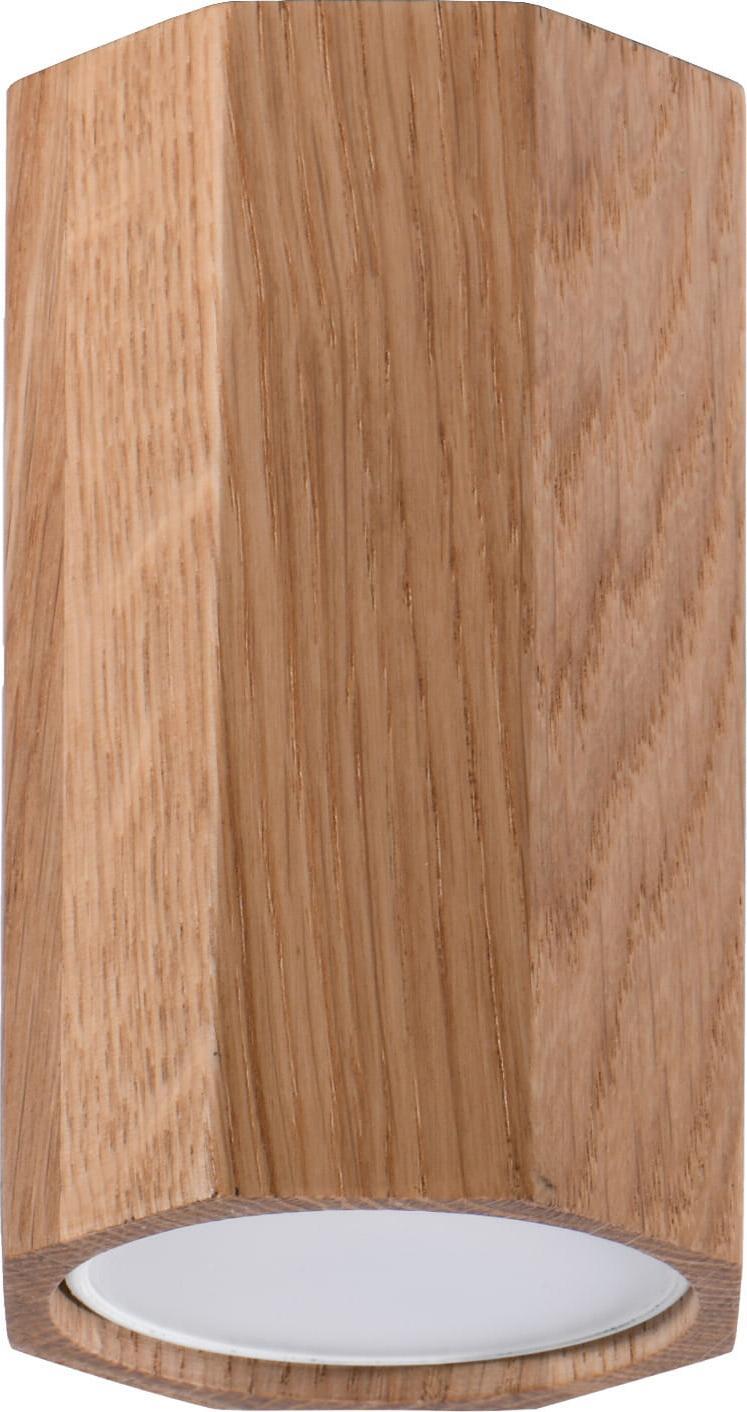 Lampa sufitowa Sollux WNĘTRZARSKIE Plafon ZEKE 10 dąb
