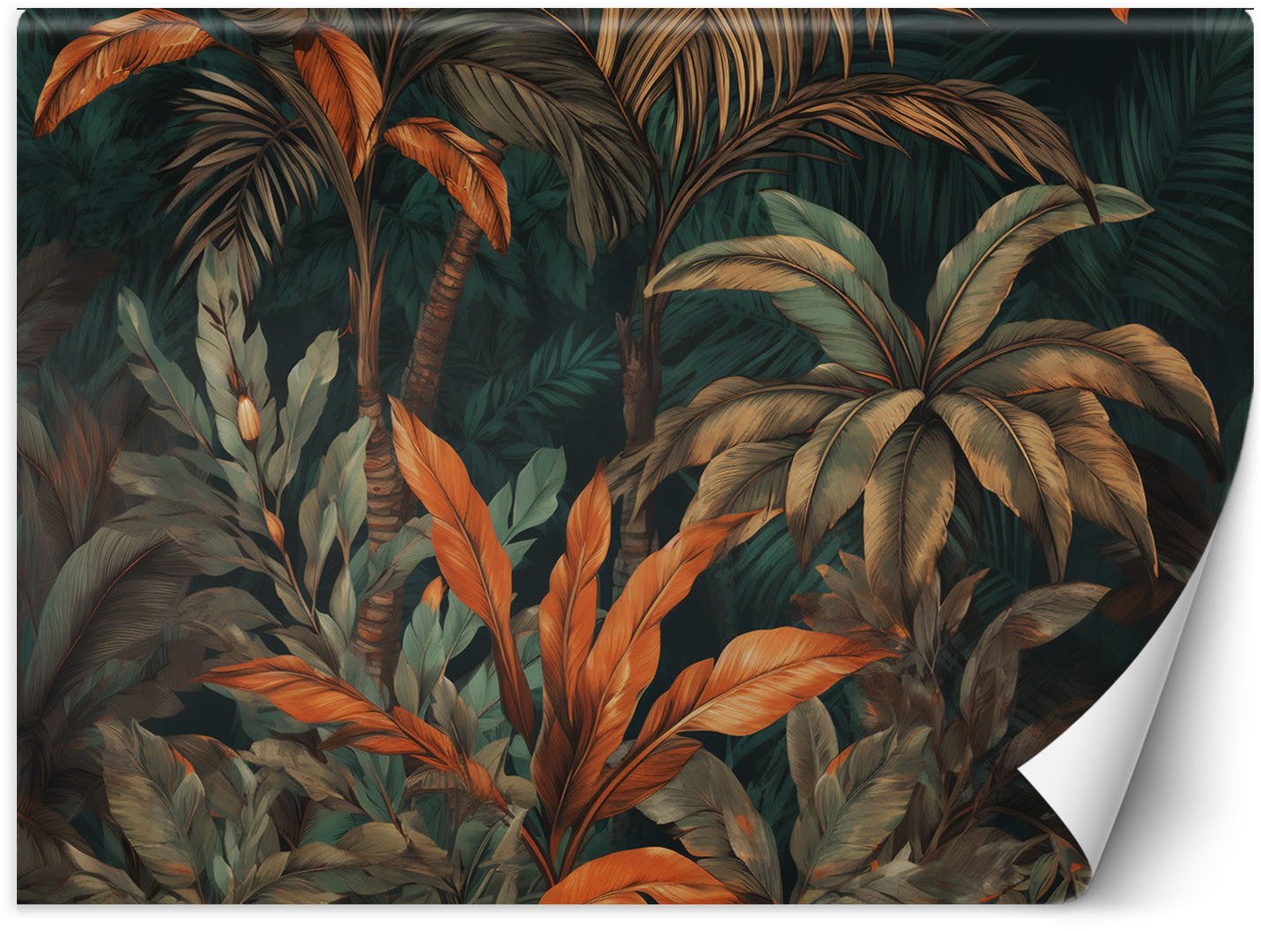 Feeby Fototapeta Palmy w dżungli pejzaż 300x210 medium