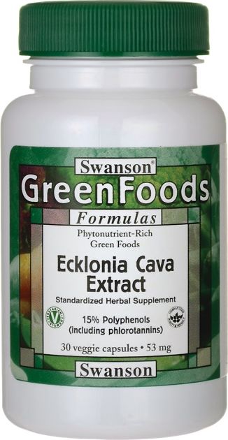 Swanson Swanson - Ecklonia Cava, 53mg, 30 vkaps