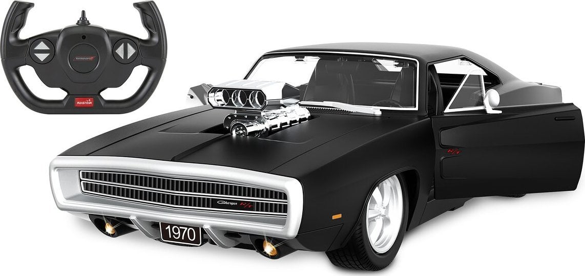 Jamara Dodge Charger R/T 1970 1:16 schwarz