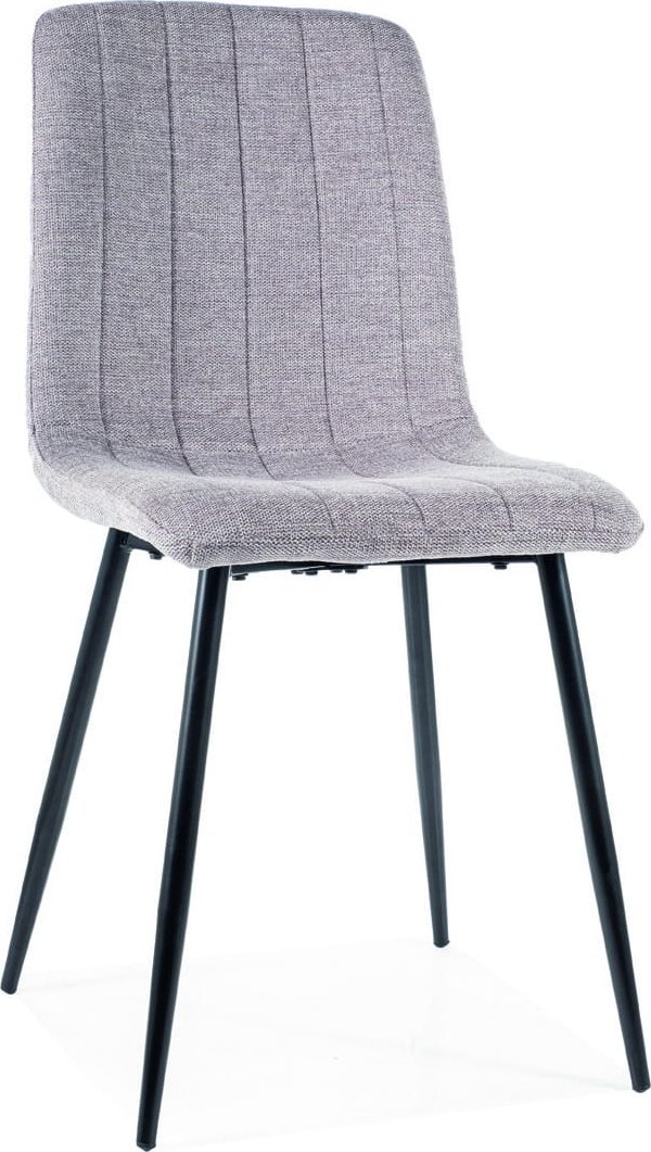 Signal Krzesło tapicerowane ALAN Brego szare
