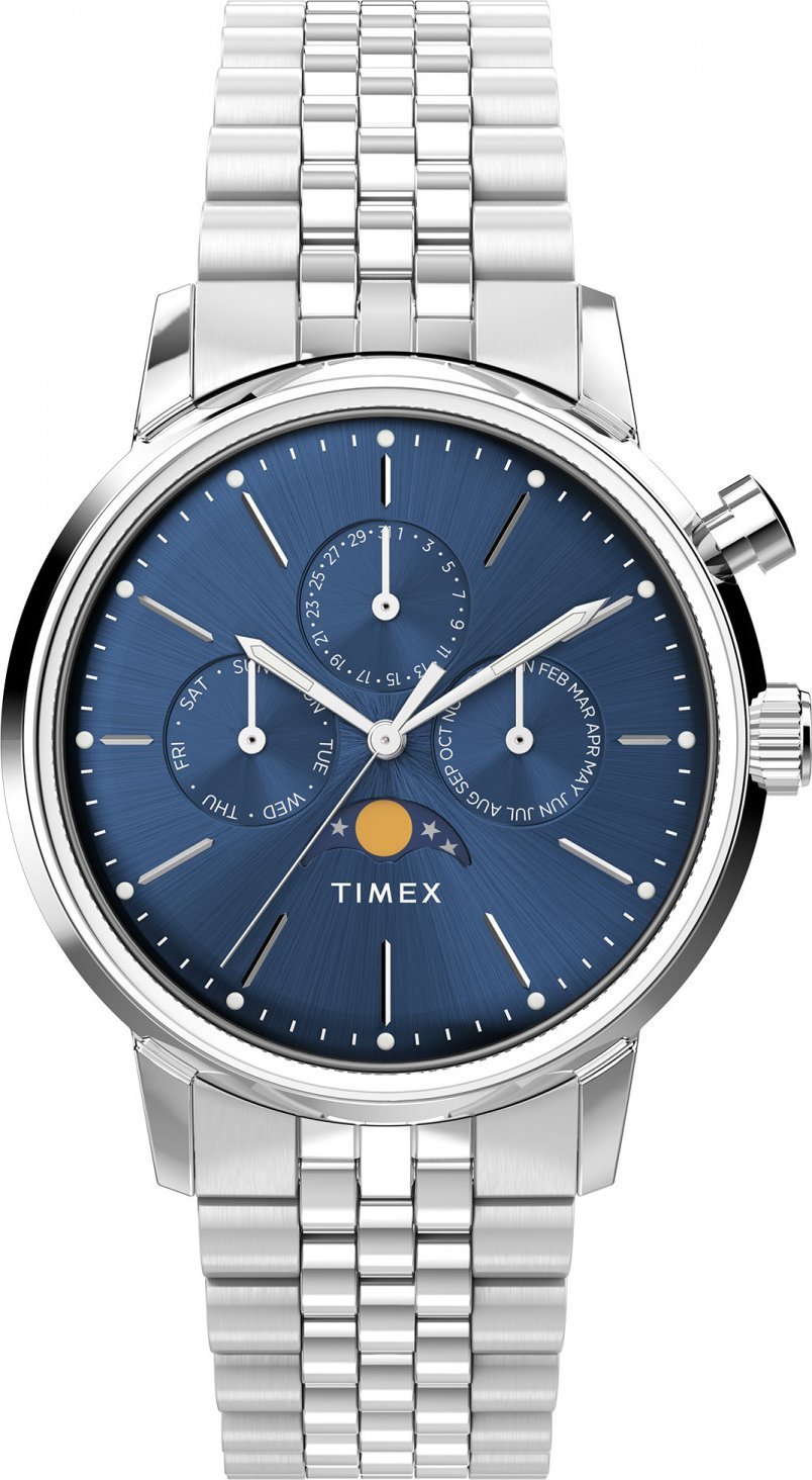 Zegarek Timex Zegarek męski Timex TW2W51300 srebrny