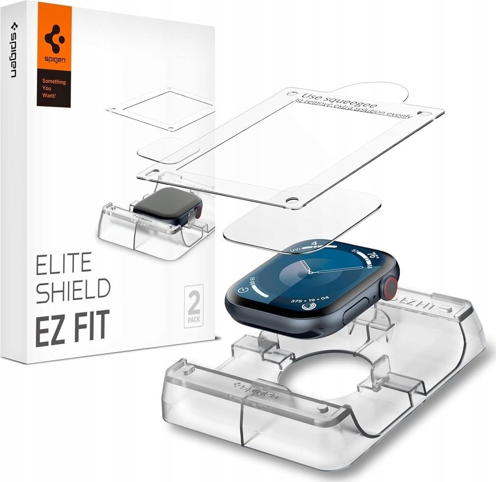 Spigen Spigen Eliteshield EZ Fit 2 Pack, transparency - Apple Watch 10 42mm