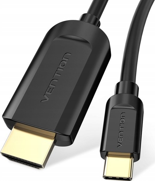 Kabel USB Vention USB-C - HDMI 1.5 m Czarny (CGUBG)