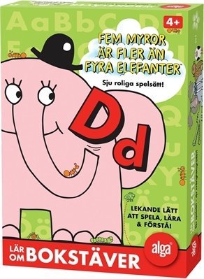 Brio Fem Myror, Bokstäver svensk