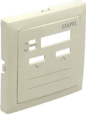 Efapel EFAPEL LOGUS90 ELEMENT CENTRALNY DO MODUŁU POJEDYNCZEGO STEROWANIA ŻALUZJI KOŚĆ SŁONIOWA 90312 TMF