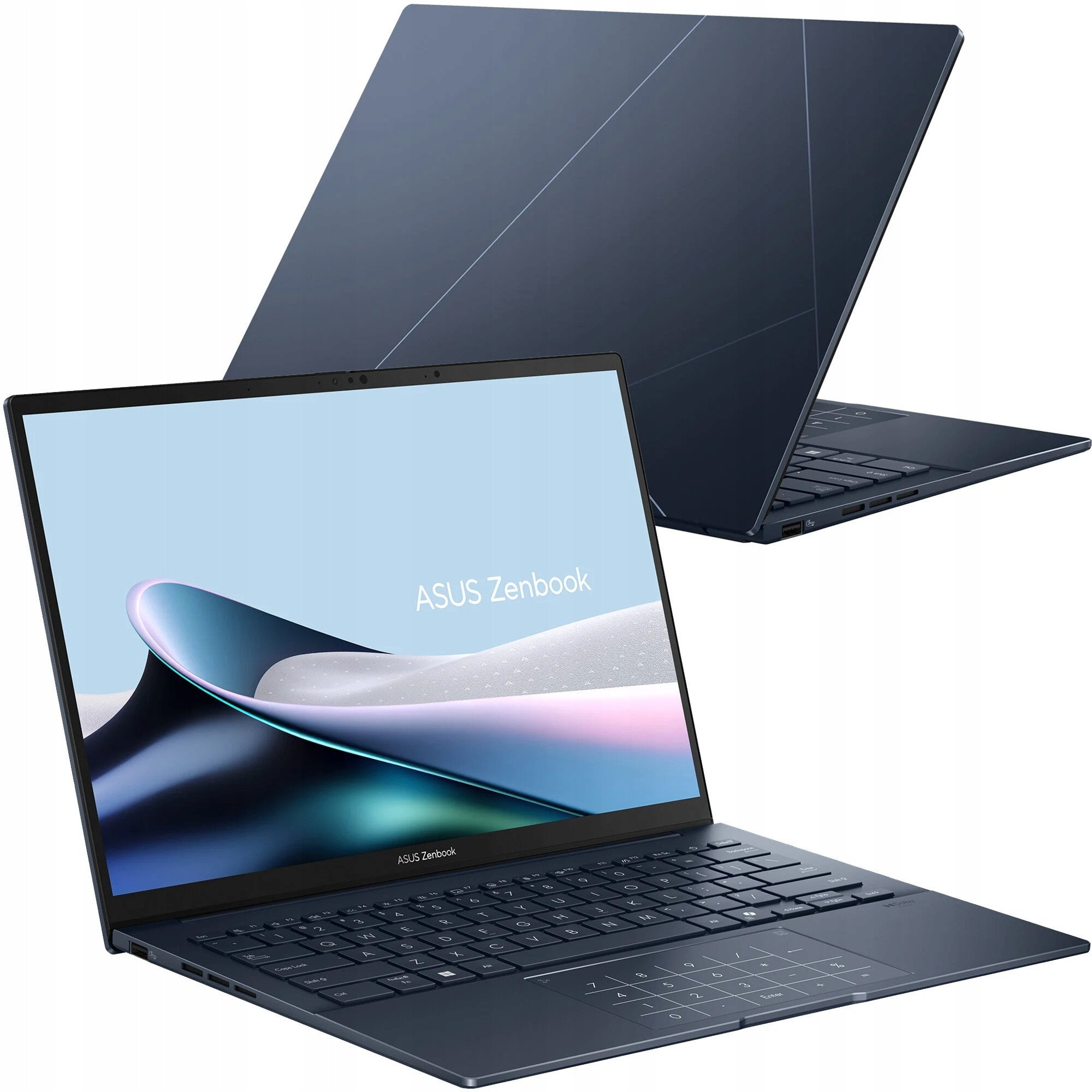 ASUS ZenBook 14 OLED UX3405CA-PZ093X - Ultra 9-285H | 14" 3K | 32GB | 1TB | W11P | Niebieski | AI